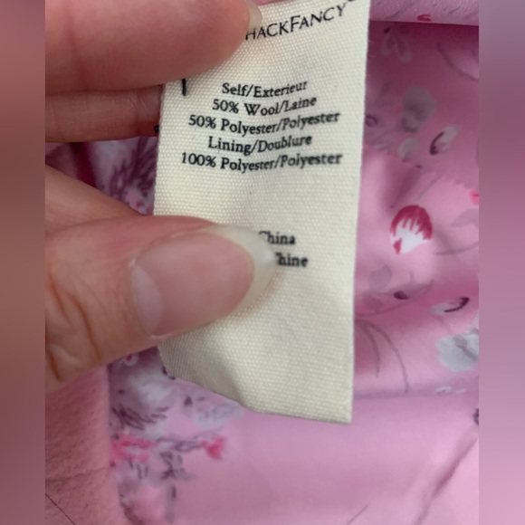 LoveShackFancy Lula wool blend blazer powdered pink - Picture 11 of 11